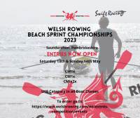 Welsh Rowing Beach Sprint Championships 2023